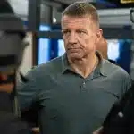 Before arriving in Lima, Prince spent two days in Ecuador, evaluating an agreement with Daniel Noboa's government to train security forces. Photo: EFE Archive.