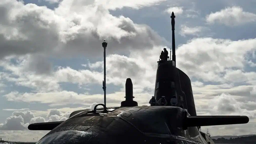 The HMS Ambush arriving at Clyde naval base in Scotland in 2012. Photo: Defence Imagery/LA (Phot) Stu Hill.