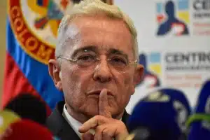 Álvaro Uribe, former president of Colombia and head of Operation Orion. Photo: Cristian Bayona/Zuma Press/ContactoPhoto.