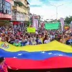 Chavista rally in Caracas. Photo: Council on Hemispheric Affairs.