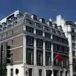 The Chinese Embassy Building, London, UK. Wikipedia. File photo.