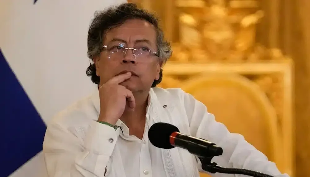 President of Colombia, Gustavo Petro. Photo: Al Mayadeen/File photo.