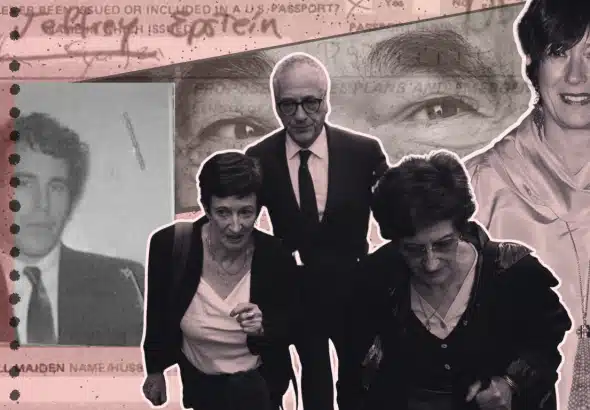 Compilation image featuring the Maxwells. Photo: MintPress News.