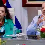 The co-presidents of Nicaragua, Daniel Ortega and Rosario Murillo, participate in the 13th Special Summit of Heads of State and Government of ALBA-TCP, August 20, 2025. Photo: Presidency of Nicaragua.