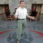 Erik Prince, founder of the mercenary company Blackwater, in the company's headquarters in New York. Photo: AP/file photo.