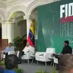 Venezuelan government's official event commemorating the 99th anniversary of Fidel Castro's birth, Caracas, August 13, 2025. Photo: Venezuela Presidential Press.