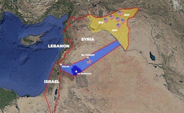 The two corridors, tools of encirclement. Photo: DD Geopolitics/File photo.