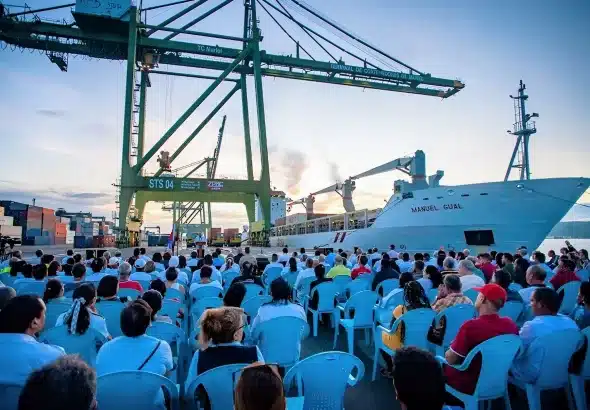 Featured image: Reception ceremony of the Venezuelan ship Manuel Gual as it delivered aid for the Cuban people in Havana on Saturday, August 30, 2025. Photo: X/@BrunoRguezP.