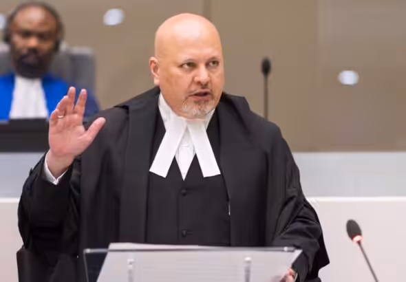 International Criminal Court Chief Prosecutor Karim Khan. File photo.