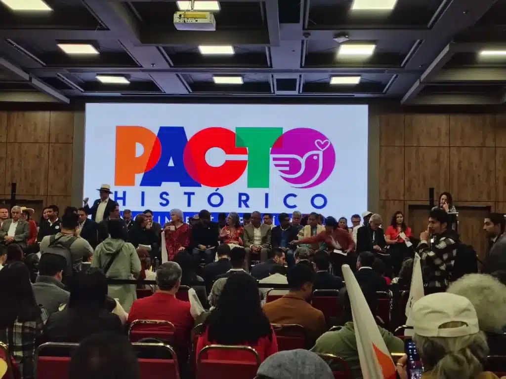 A political event of Colombia's ruling coalition, the Historical Pact. Photo: X/@PactoCol.