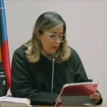 Colombian Judge Sandra Heredia issues her ruling against former President Álvaro Uribe in a case of bribery and procedural fraud, July 28, 2025. Photo: Screenshot/Superior Judicial Council of the Republic of Colombia.