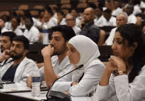 ELAM students. Photo: CubaSi.