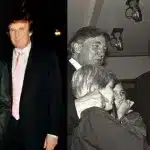 Donald Trump and Jeffrey Epstein. File photo.