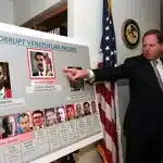 Former US empire Attorney for the Southern District of New York Geoffrey Berman during a press conference announcing indictments against Venezuelan President Nicolás Maduro and other officials in 2020. Photo: X/@SDNYnews/File photo.