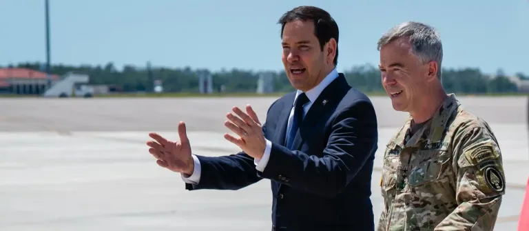 US Secretary of State Marco Rubio meets with US Special Operations Command in April, 2025. Photo: X/@SecRubio.