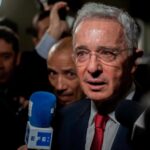 Álvaro Uribe Vélez, former far-right president of Colombia (2002-2010). Photo: Juan Zamara/EFE.