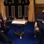 Venezuelan President Nicolás Maduro speaking with former Ecuadorian President Rafael Correa on the program "Conversando con Correa." Photo: Presidential Press.