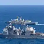 US warships. Photo: Caitlin´s Newsletter/File photo.