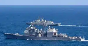 US warships. Photo: Caitlin´s Newsletter/File photo.