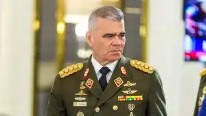 Venezuelan Defense Minister Vladimir Padrino López at a press conference in Caracas on September 1, 2025. Photo: Jesus Vargas/Gettyimages.ru.