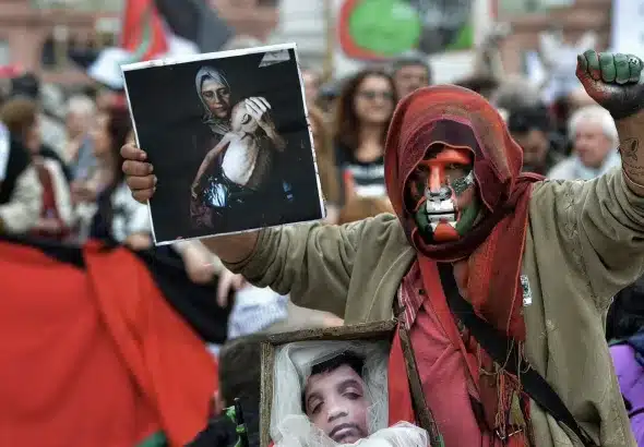 Thousands marched on August 30, 2025 in Buenos Aires and cities across Argentina in solidarity with Palestine. Photo: @davidpaolitesta.