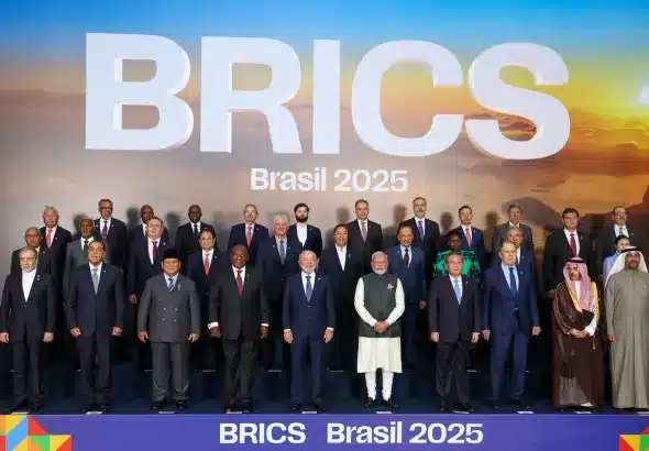 Group photo of the 17th BRICS Summit in Rio de Janeiro, Brazil, July 7, 2025. Photo: BRICS.