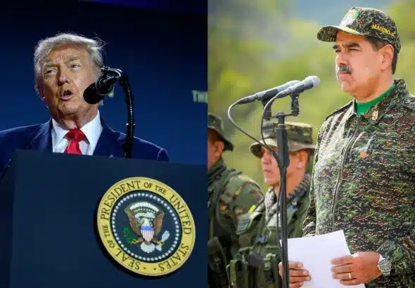 US President Donald Trump (left), Venezuelan President Nicolás Maduro (right). Photo: Presidential Press.