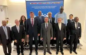 Representatives of the countries of the Group of Friends in Defense of the Charter of the United Nations, in New York, September 26, 2025. Photo: IRNA.