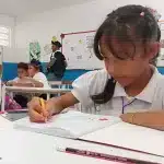 Primary school children beginning their school year in La Guaira state, Venezuela, on September 15, 2025. Photo: Cirilo Hernández/Ultimas Noticias.