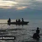 Fishing and swimming on Lake Maracaibo. Photo: Rome Arrieche.