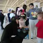 Venezuelan repatriates from the US being received by law enforcement agents at the Simón Bolívar International Airport, September 26, 2025. Photo: IG/@minjusticia_ve.