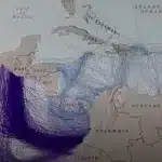 Maritime drug flows from South America in 2017. Photo: Adam Isaacson.