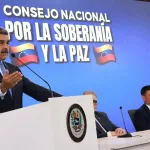 Venezuelan President Nicolás Maduro addressing the Peace Council launched on Tuesday, September 16, 2025. Photo: Presidential Press.