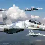 Sukhoi Su-30MK2 fighter jets of the Venezuelan Air Force in flight. Photo: FANB/File photo.