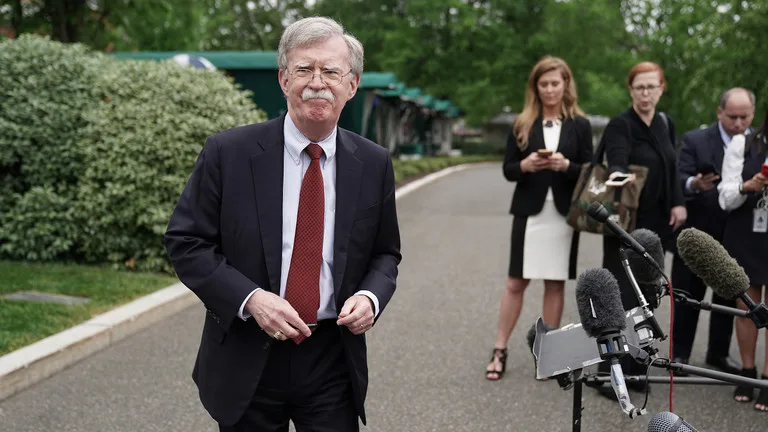 Former US National Security Advisor John Bolton (C). Photo: Chip Somodevilla/Getty Images.