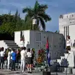 The Cuban people paid tribute to the dozens of people killed at the hands of the anti-Cuban mafia in conjunction with U.S. forces, on October 6, 1976 on the Cubana de Aviación plane. Photo: Prensa Latina.