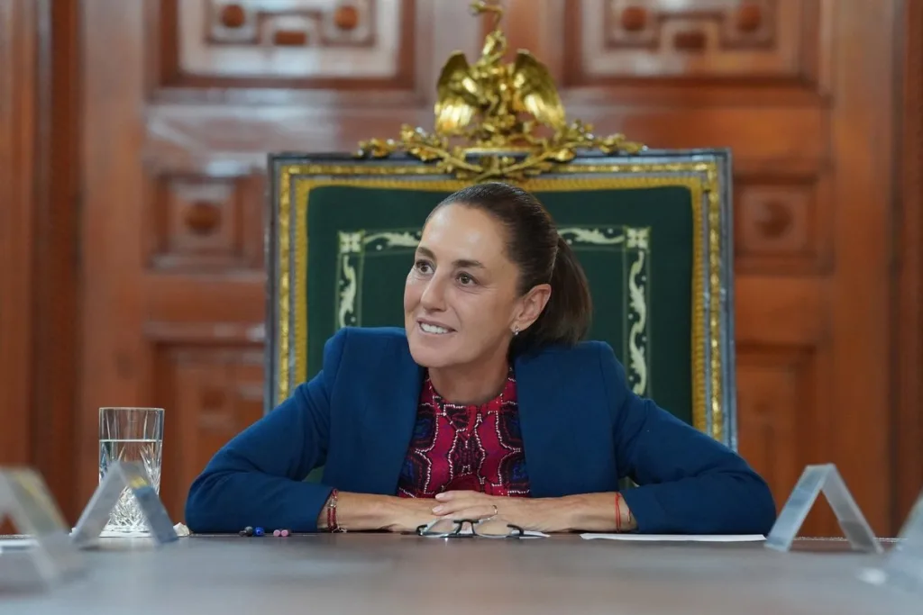 The president of Mexico, Claudia Sheinbaum. Photo: X/@Claudiashein.