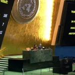 UN General Assembly vote on the resolution to end US blockade against Cuba. Photo: UN News.