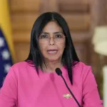 Venezuelan Vice President Delcy RodrĂguez. Photo: Juan Barreto/AFP.