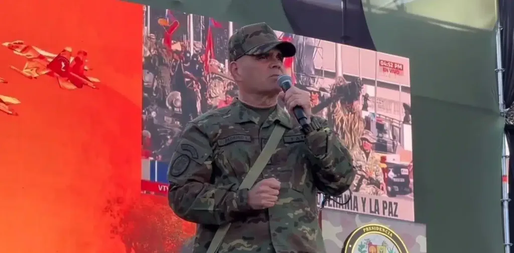 Venezuelan Defense Minister Vladimir Padrino during a public event on September 23, 2025. Photo: AVN.
