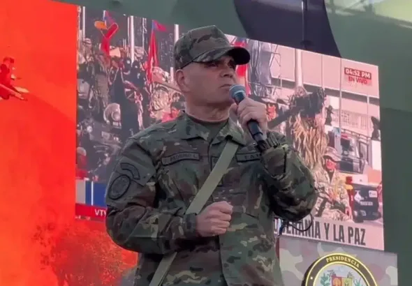 Venezuelan Defense Minister Vladimir Padrino during a public event on September 23, 2025. Photo: AVN.
