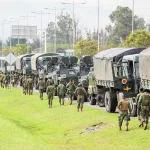 The so-called ‘Humanitarian Convoy’ arrives in Otavalo, Imbabura, Ecuador, Oct. 14, 2025. X/@ElDatoEcua.