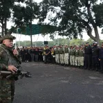 Venezuelan Interior Minister Diosdado Cabello at the activation event of the Comprehensive Defense Steering Bodies of Operation Independence 200 in Monagas state, October 11, 2025. Photo: Telegram/Nicolás Maduro.
