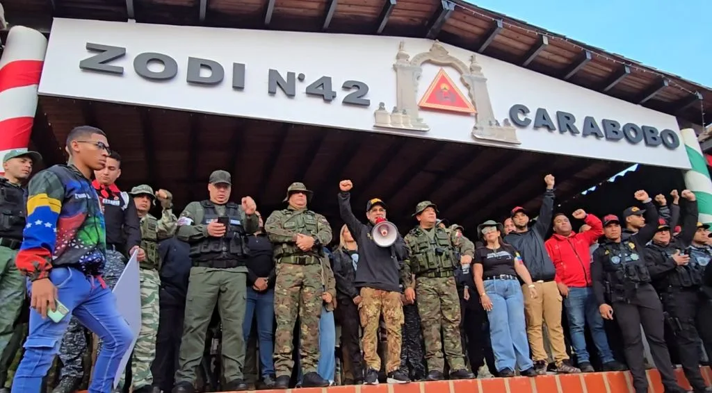 Governor Rafael Lacava of Carabobo state inaugurates Operation Independence 200 in the state, October 8, 2025. Photo: Prensa Gobernación de Carabobo.
