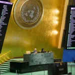 UN General Assembly vote on the resolution to end US blockade against Cuba. Photo: UN News.