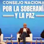 Venezuelan National Assembly President Jorge Rodríguez speaks at the inaugural event of the Sovereignty and Peace Council for international communities residing in Venezuela, October 8, 2025. Photo: Telegram/Jorge Rodríguez.