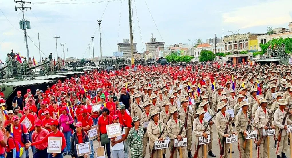 Civic-Military Union in Defense of Venezuela. Photo: Fabrizio Verde.