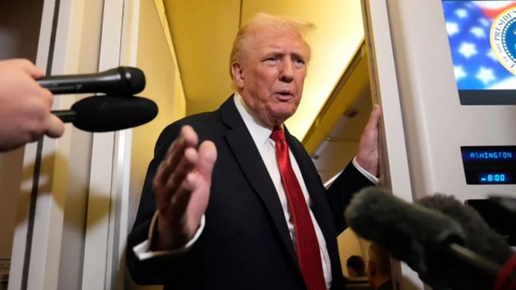 U.S. President Donald Trump. Oct. 20, 2025. Photo: X/@pitdragon77.