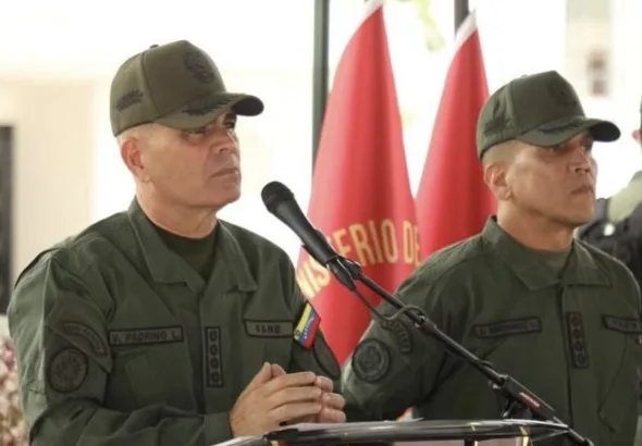 Venezuelan Defense Minister Vladimir Padrino López at the launch of the Independence 200 military drills. Photo: Correo del Orinoco.