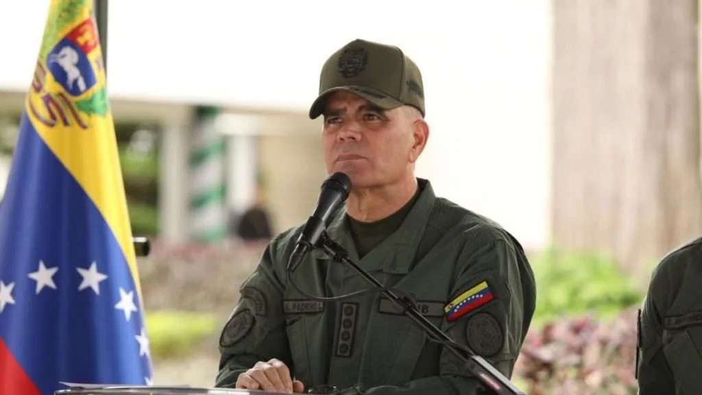 Venezuelan Defense Minister Vladimir Padrino LĂłpez. Photo: Con El Mazo Dando.